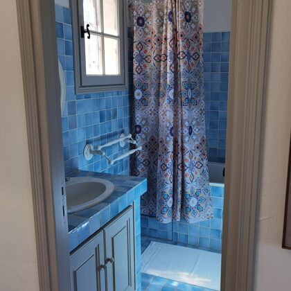 bath room, upper floor